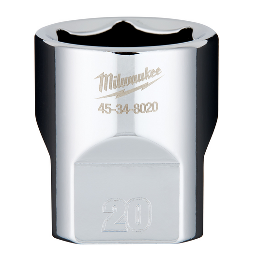Milwaukee Tool 3/8" Drive 20mm Socket