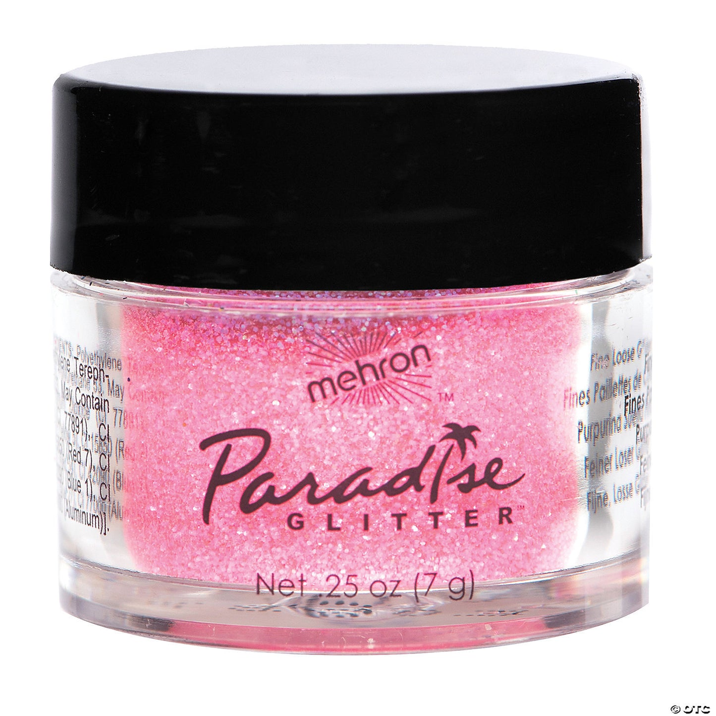 Paradise glitter pastel pink  0.25 oz
