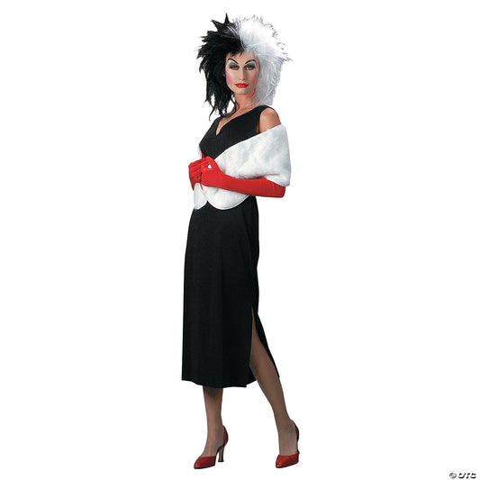 Women s Cruella De Vil Costume Standard