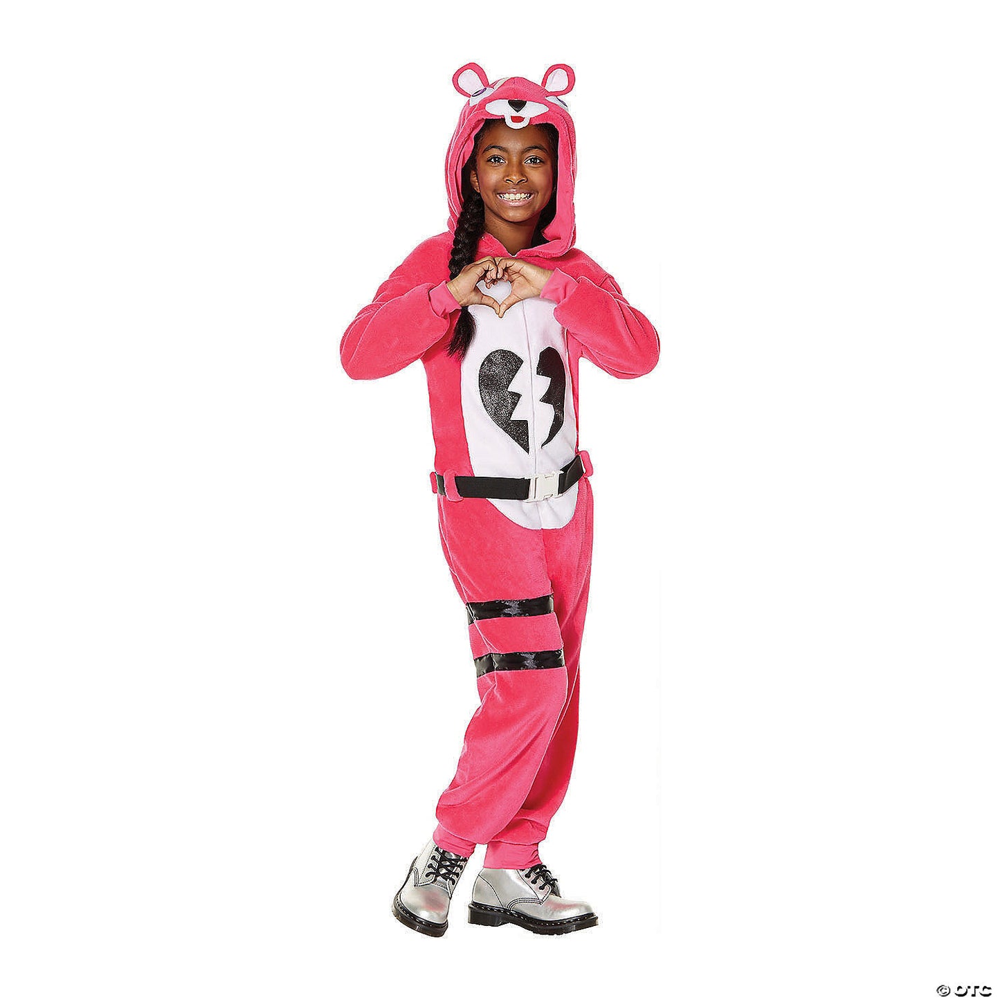 Kids Fortnite Cuddle Team Leader Costume Large