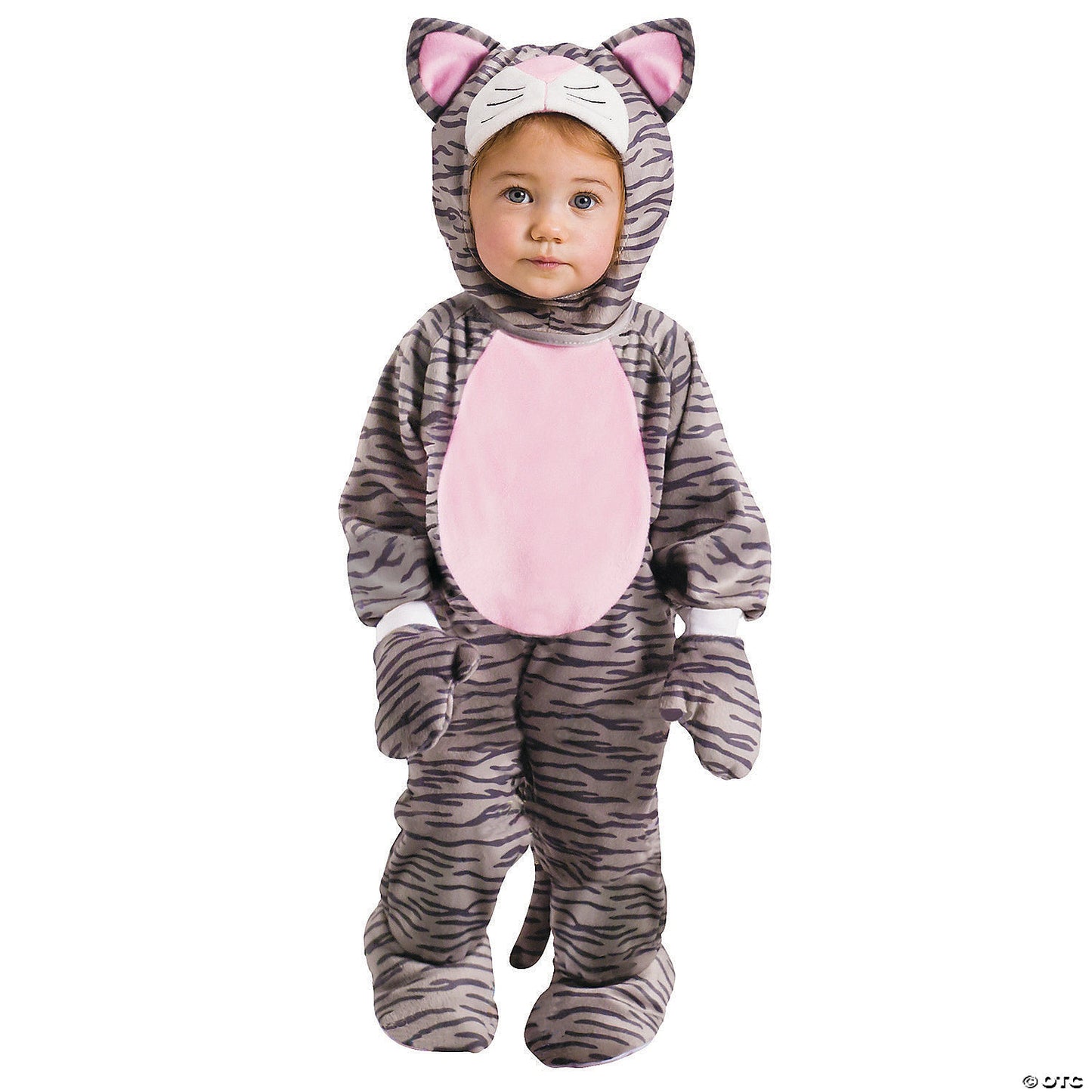 Baby Grey Stripe Kitten Costume 612 Months