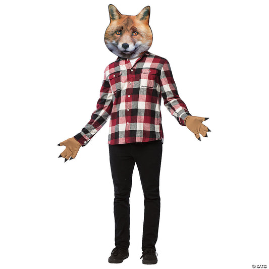 Fox mask with paws