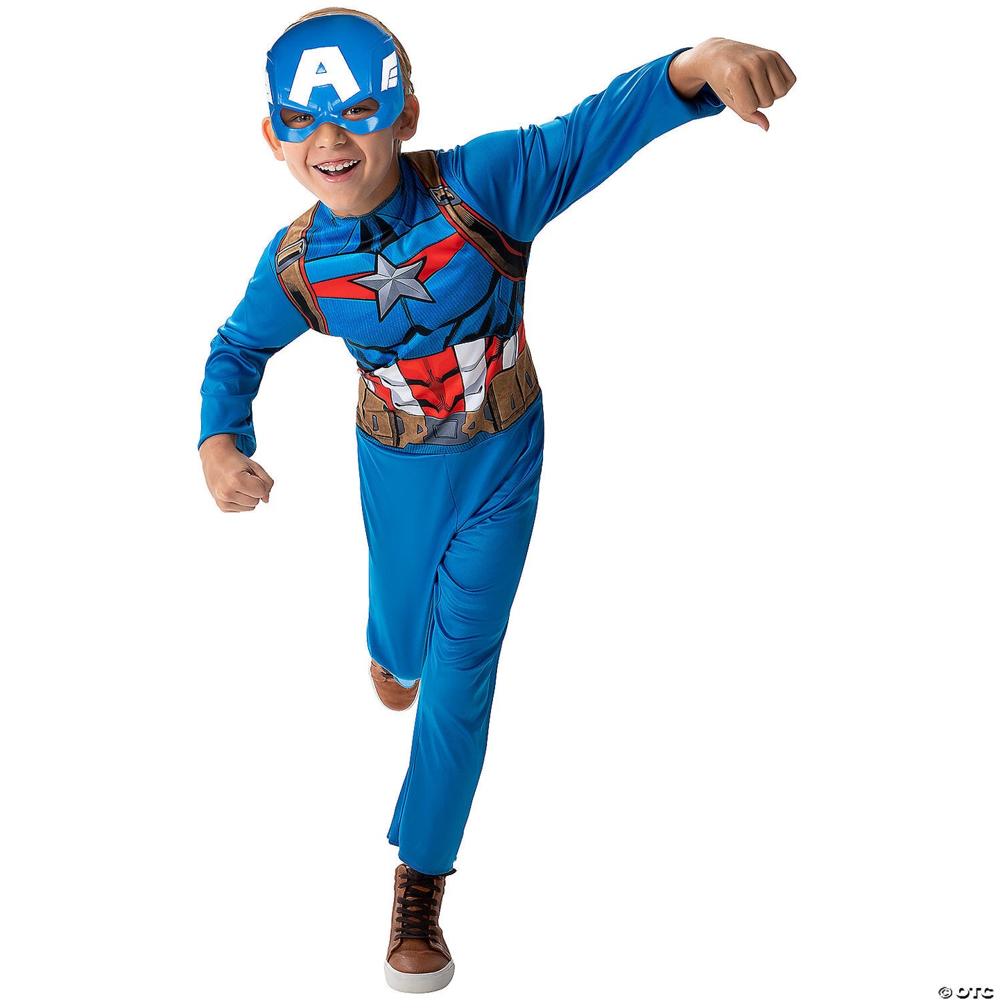 Kids Value Captain America Steve Rogers Costume 8 to 10