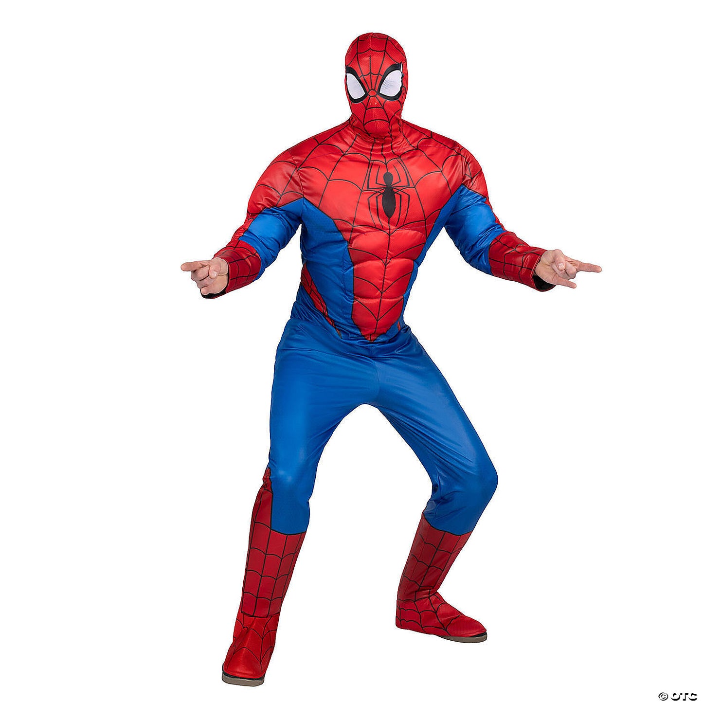 Adlt spiderman qualux lg