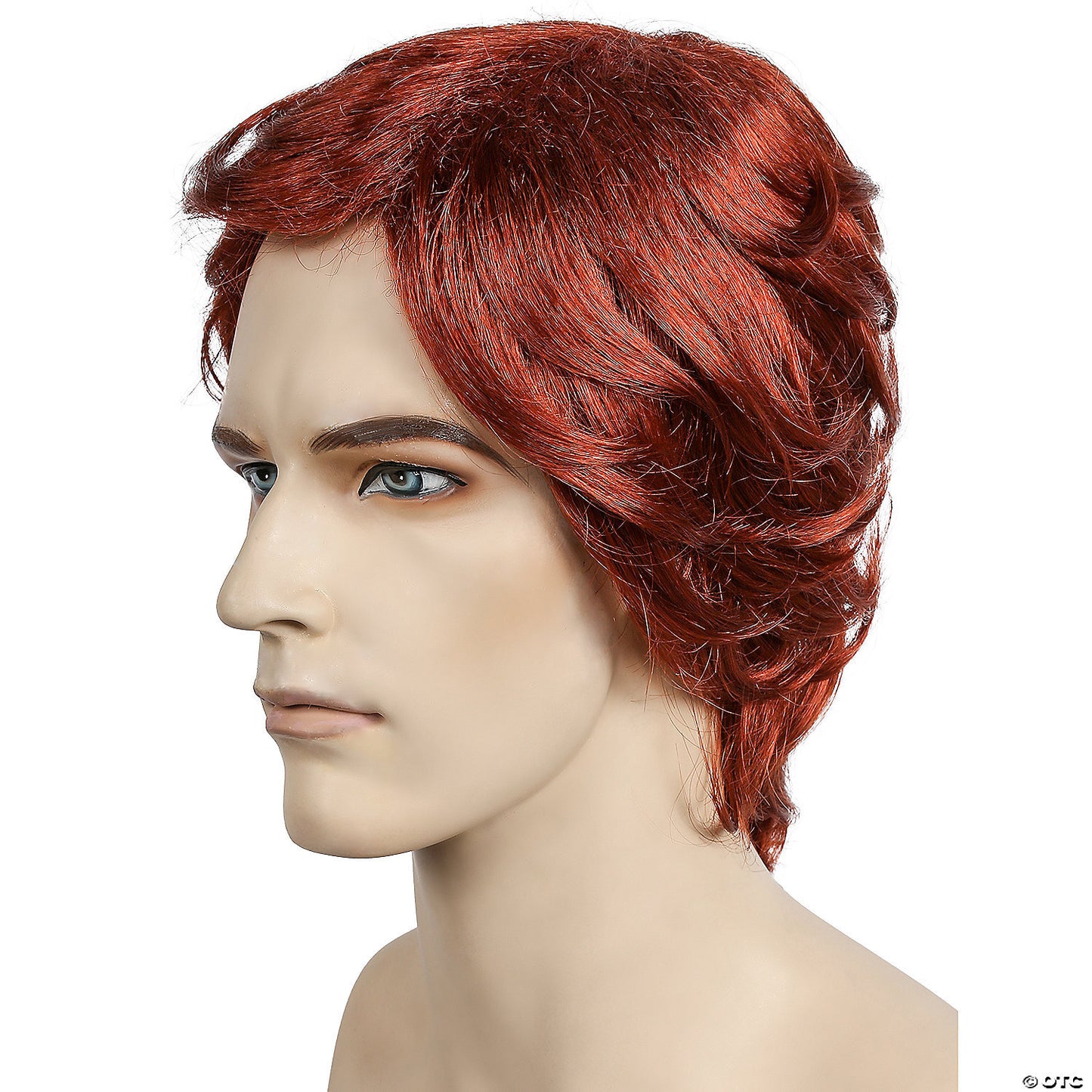 Mens long shag wig