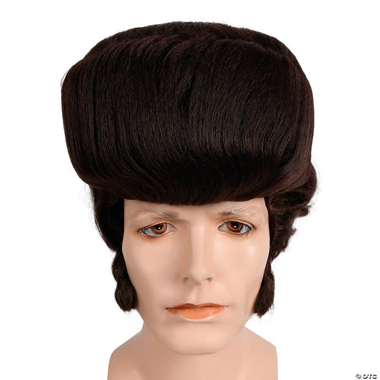 Gigantic 50 s Rocker Wig Dark Brown 2