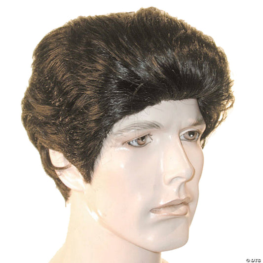 Bargain 50 s Rocker Wig Dark Brown 2