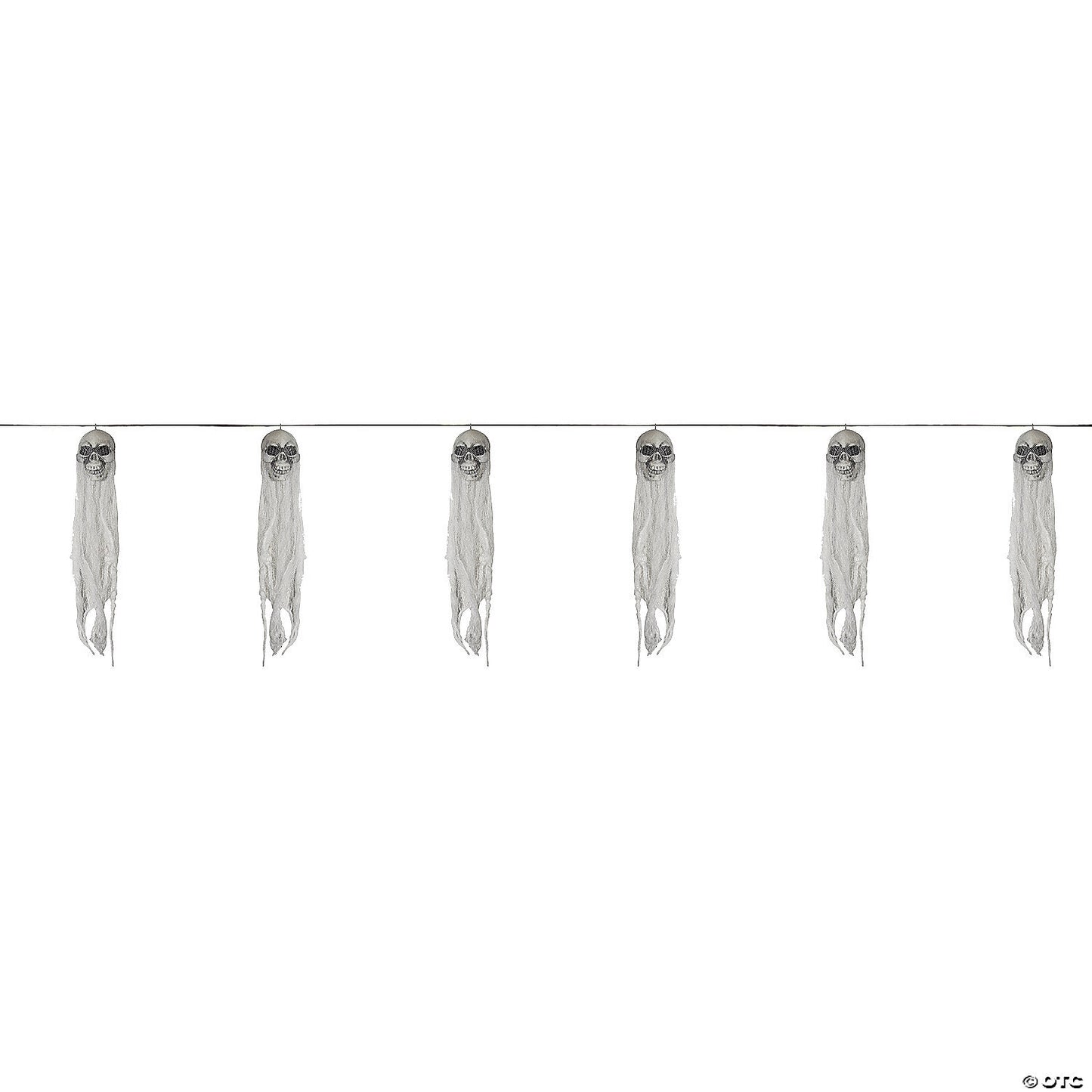 Skull and ghost garland