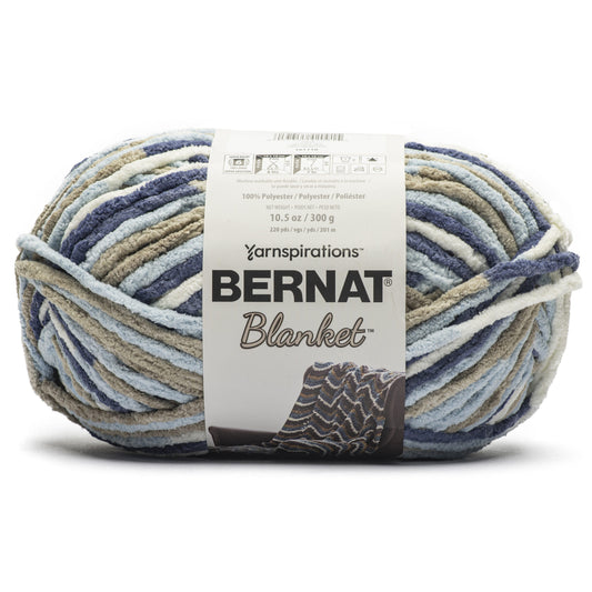 Bernat Blanket Big Ball Yarn-Cloudy Sky (Pack of 2)