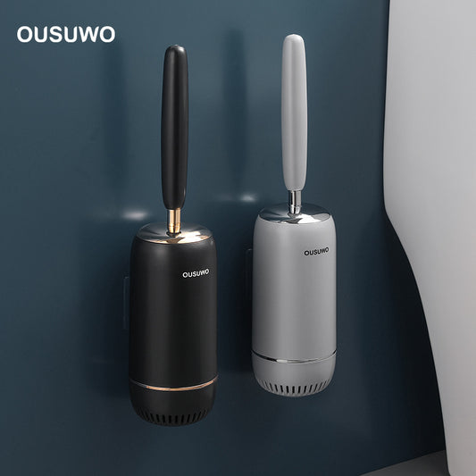 Silicone Toilet Brush for Home Use, Wall-Mounted Toilet Brush for Cleaning Toilets, Tpr Toilet Brush Wholesale Cleaning