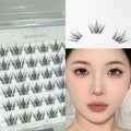 HERORANGE ~ light spring series glue-free false eyelashes soft curly segmented natural simulation cartoon eyelashes