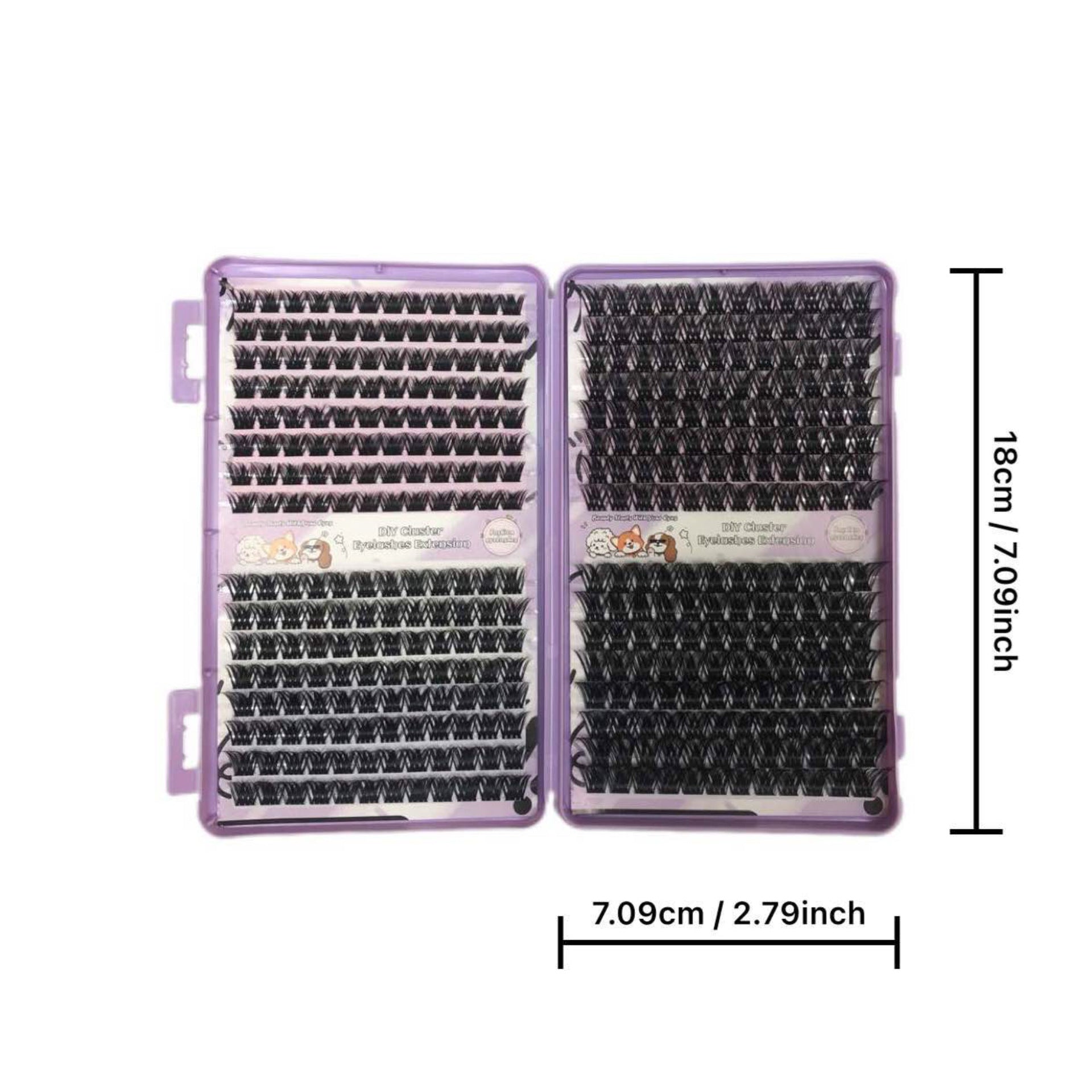 European and American Thick Wm 11 Amazon False Eyelashes DIY Self-Grafting Set European and American New Popular Cross-Border False Eyelashes