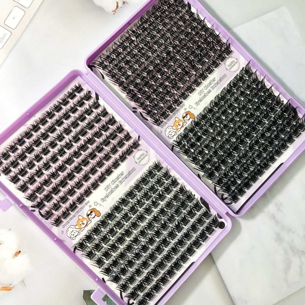 European and American Thick Wm 11 Amazon False Eyelashes DIY Self-Grafting Set European and American New Popular Cross-Border False Eyelashes