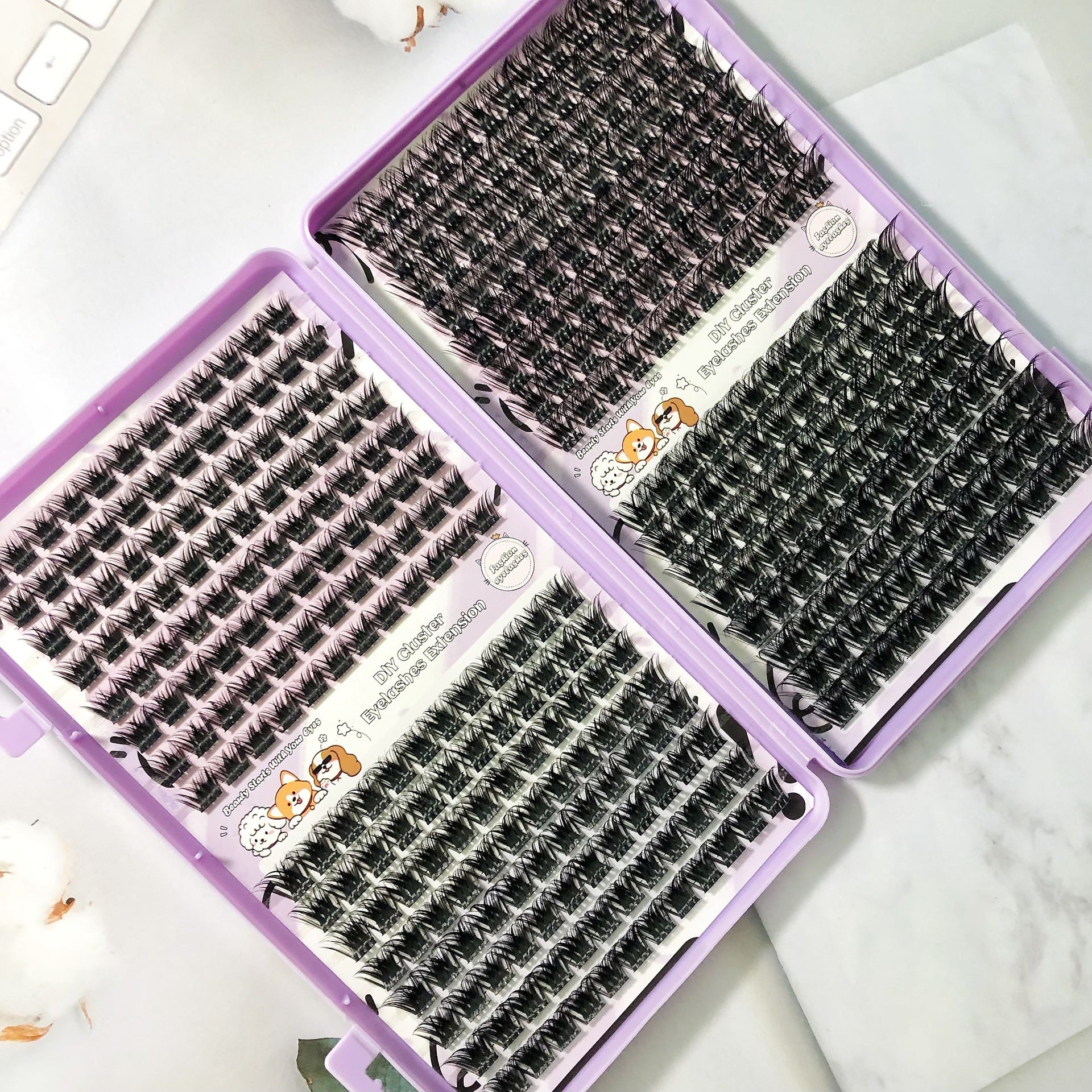European and American Thick Wm 11 Amazon False Eyelashes DIY Self-Grafting Set European and American New Popular Cross-Border False Eyelashes