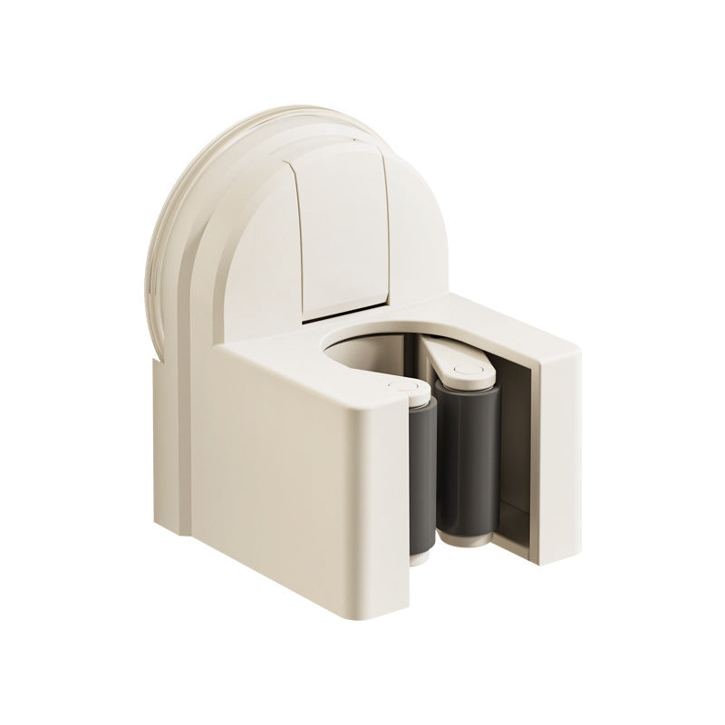 Suction Cup Mop Holder, No-Drill Wall-Mounted Broom and Mop Clip Hook Holder, Bathroom Wall Storage Solution