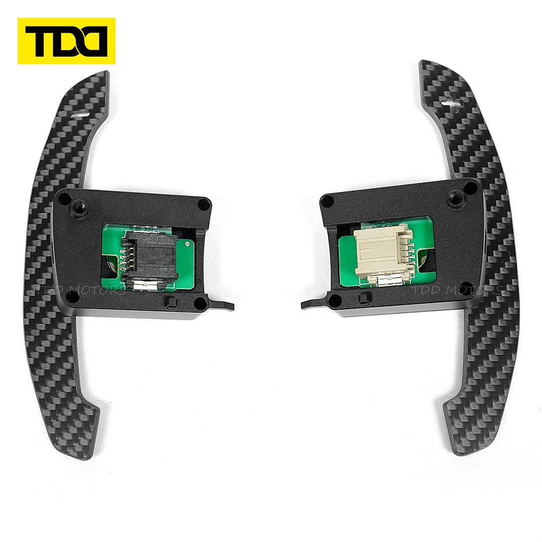 Tdd Is Suitable for Mustang 2018 2019 2020 2021 2022 Gt350 Carbon Fiber Led Custom Steering Wheel