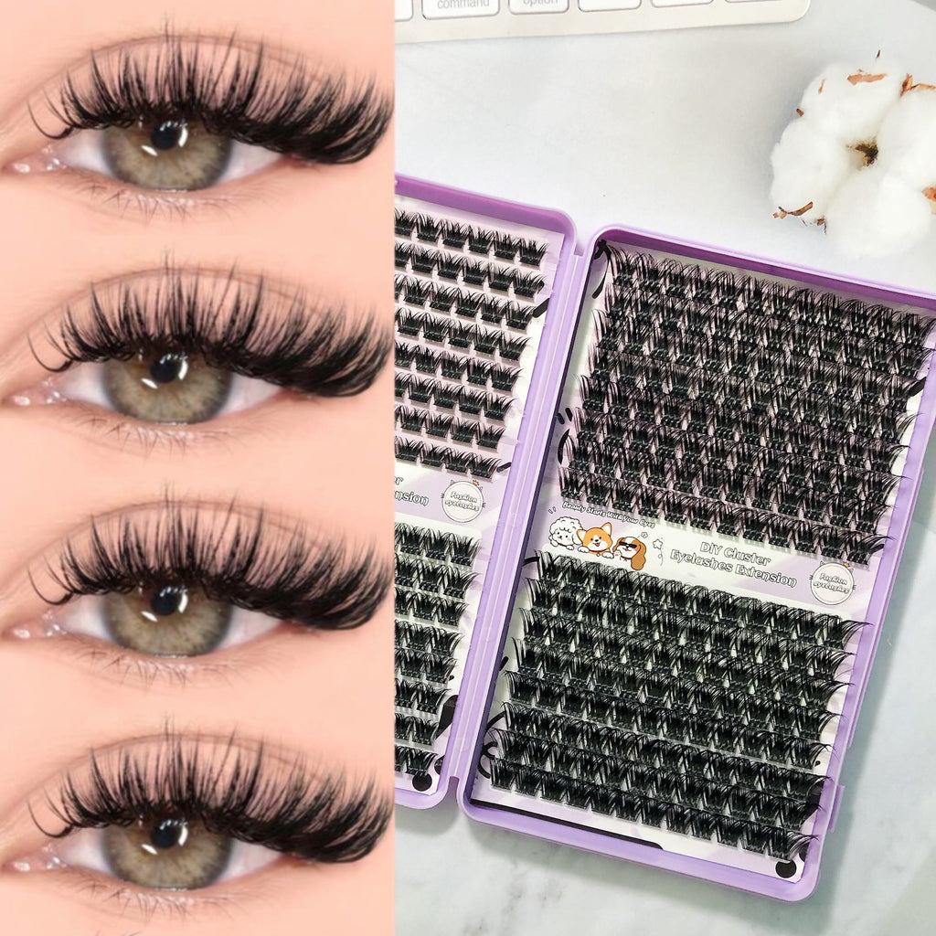 European and American Thick Wm 11 Amazon False Eyelashes DIY Self-Grafting Set European and American New Popular Cross-Border False Eyelashes