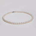 8-9 nearly round bright pearl necklace natural freshwater pearl necklace women send mother holiday gift box
