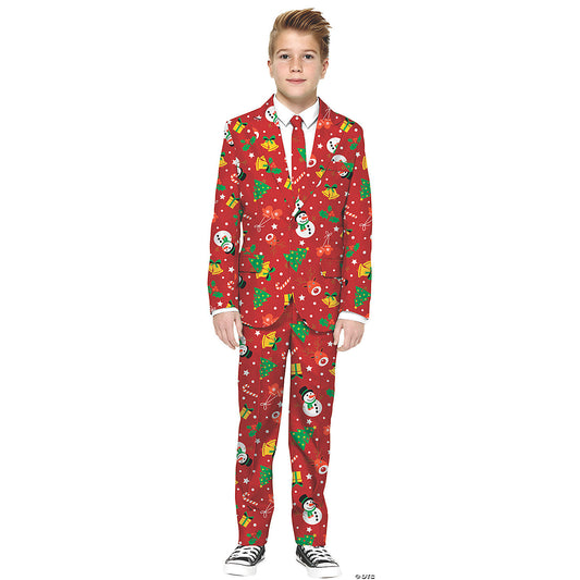 Boys christmas suit costume