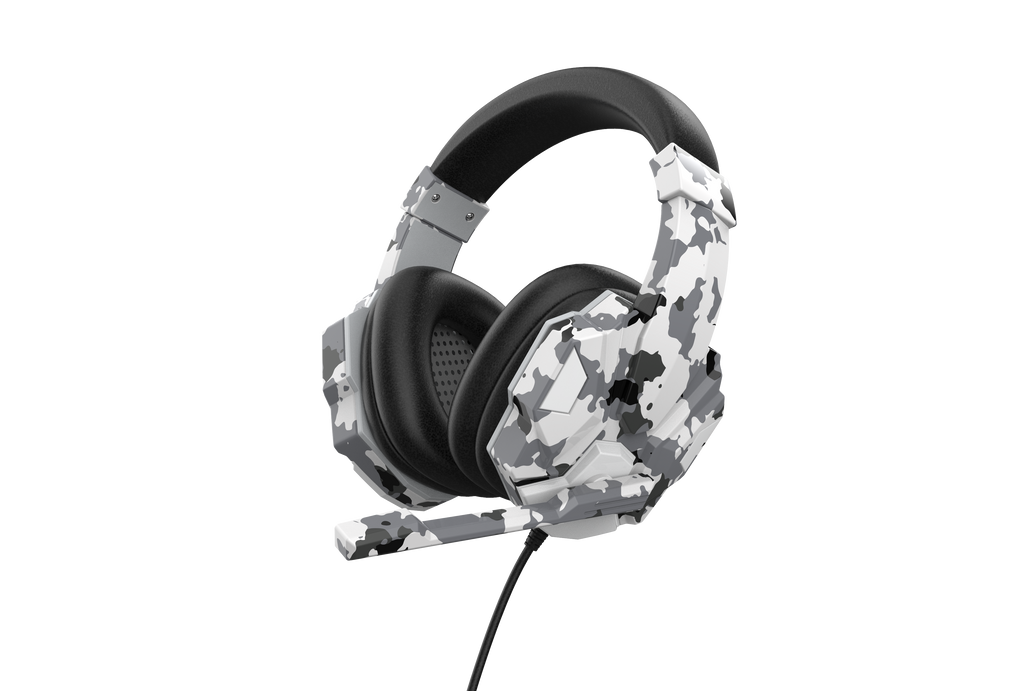 Camouflage Gaming Headset with Microphone for PC, Laptop & PS4 – Blue