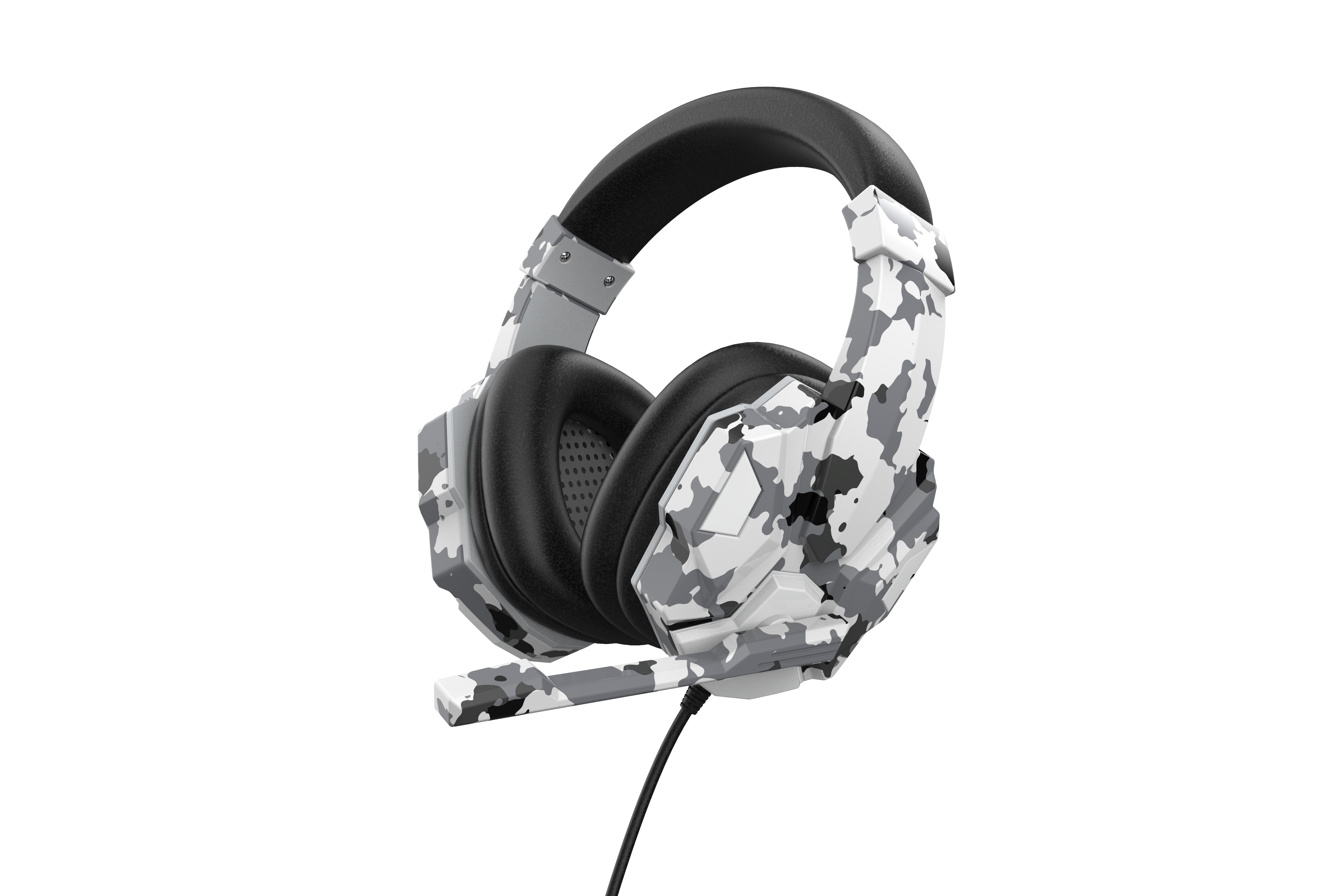 Camouflage Gaming Headset with Microphone for PC, Laptop & PS4 – Blue