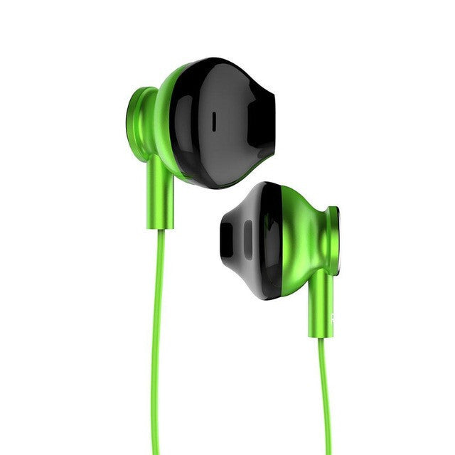 ORICO HiFi Wired Gaming Earbuds with Microphone – Green