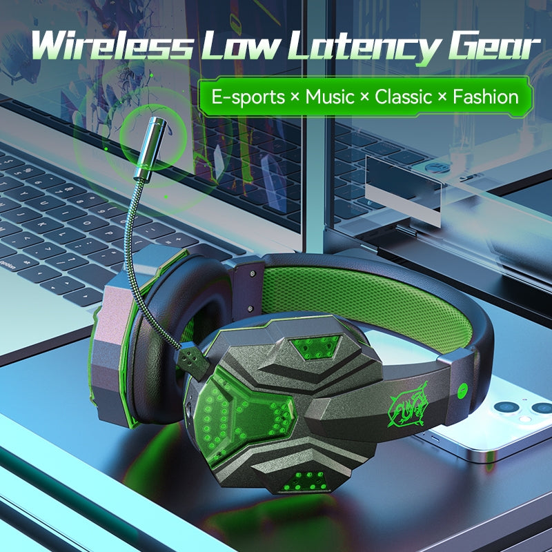 SY-T830 Low-Latency Wireless Bluetooth Gaming Headset – Dark Blue