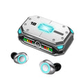 M43 Tws Wireless Headphones Bluetooth 5.3 Binaural Gaming Headset Touch Control Mini Earphones silver