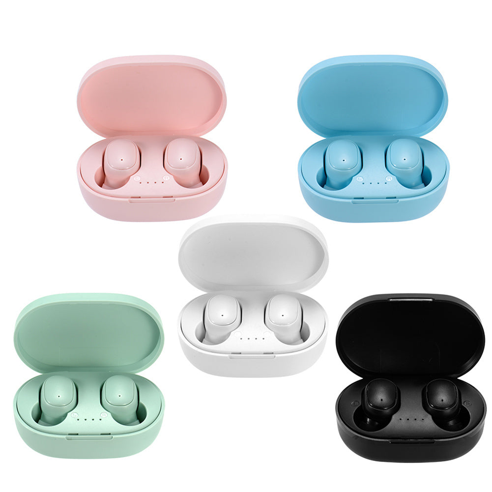 A6S Wireless Earbuds – Waterproof, Noise Cancelling, Sports & Gaming – White