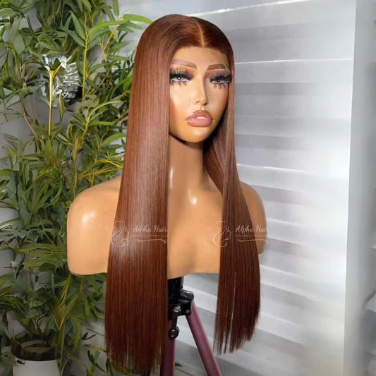 Gorgeous Remy Grade Unprocessed Bone Straight Vietnamese Human Hair Wigs and Extensions 360 Full Lace Front Fast Shipping