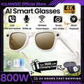 2026 Smart AI Glasses for Men 1080P HD Video Recording ChatGPT Integration Bluetooth Call Function 32GB ROM Language Translation