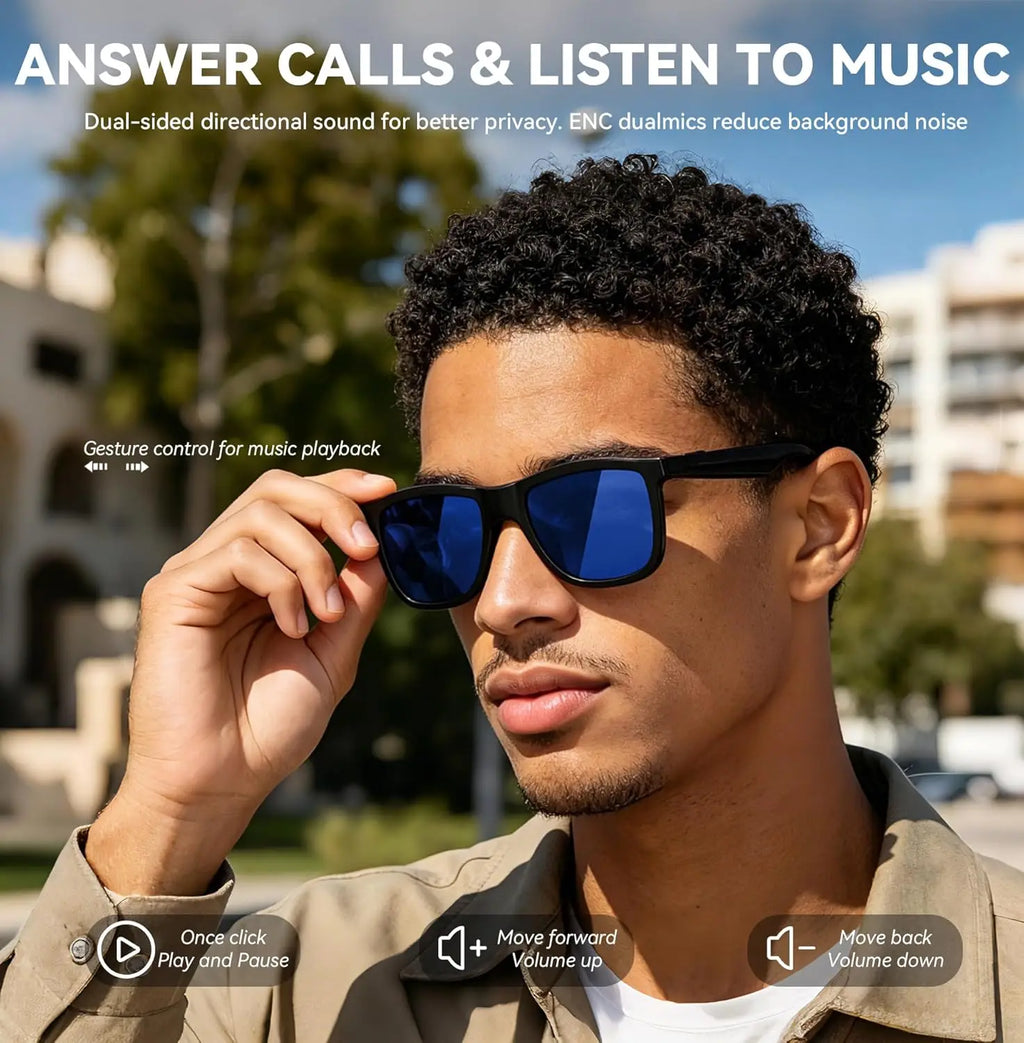 2026 AI Smart Glasses Touch Color-change Electrochromic Lens AI Translation ChatGPT BT Call Dual-mic Music Audio Sunglasses Men