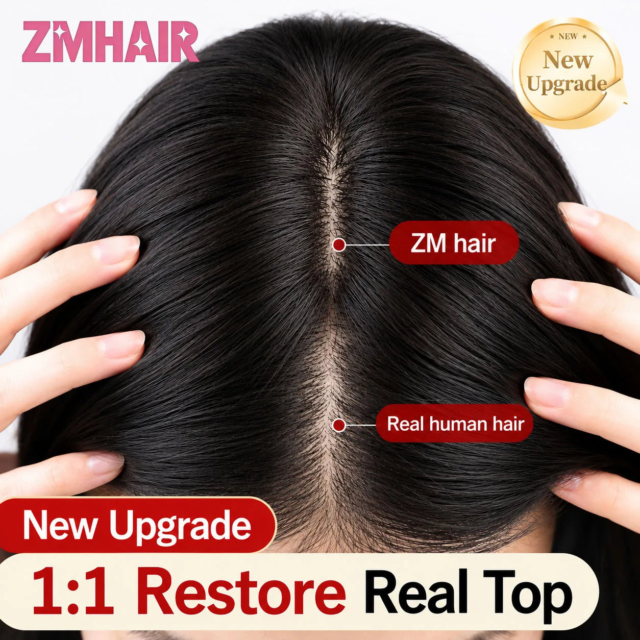 European Raw Human Hair Wig 6x6 Silk Top Realistic Scalp Glueless Wigs Layered Straight 150% Density PU Front Elastic Net Wig