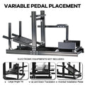 US Shipping GT/F1 Sim Racing Cockpit 8040 Aluminum Profile Adjustable Stand Modular DIY for Logitech Fanatec CSLDD