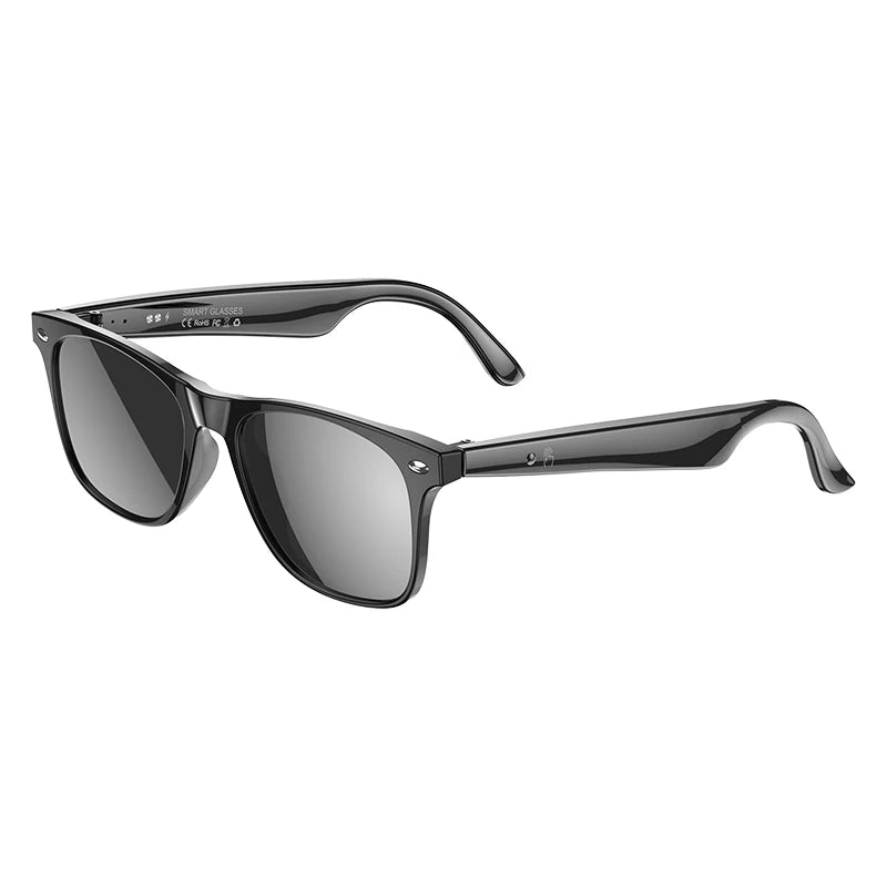 AI Smart Glasses for Men Smart Translation Glasses with Waterproof Call Function BT Smart Sunglas Outdoor Sports Headphones