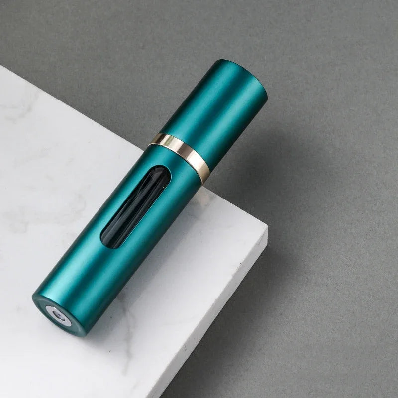 5ml Portable Refillable Perfume Bottle with Spray Scent Pump Mini Travel Cosmetic Container Atomizer