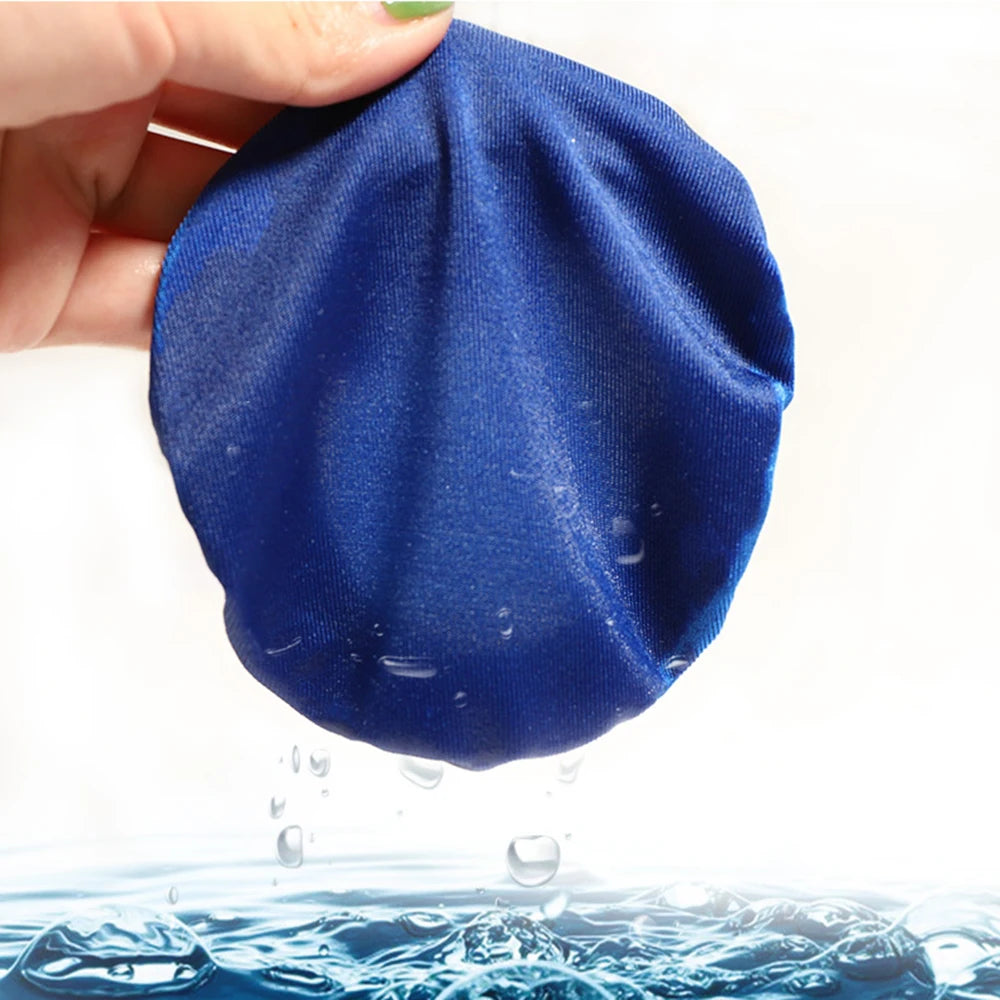 Reusable Hygienic Universal Soft Washable Headphones Elastic Protective Dust Proof Earpad Covers Non Woven Cloth Durable 1Pairs