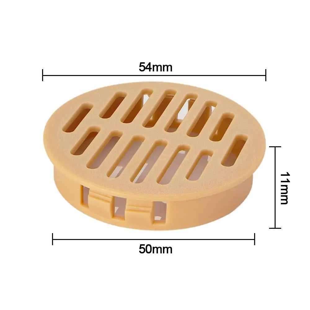Heat Dissipation Rectangular Breathable Mesh Plastic Multiple Sizes Cabinet Wardrobe Air Vent Ventilation Grille Wardrobes