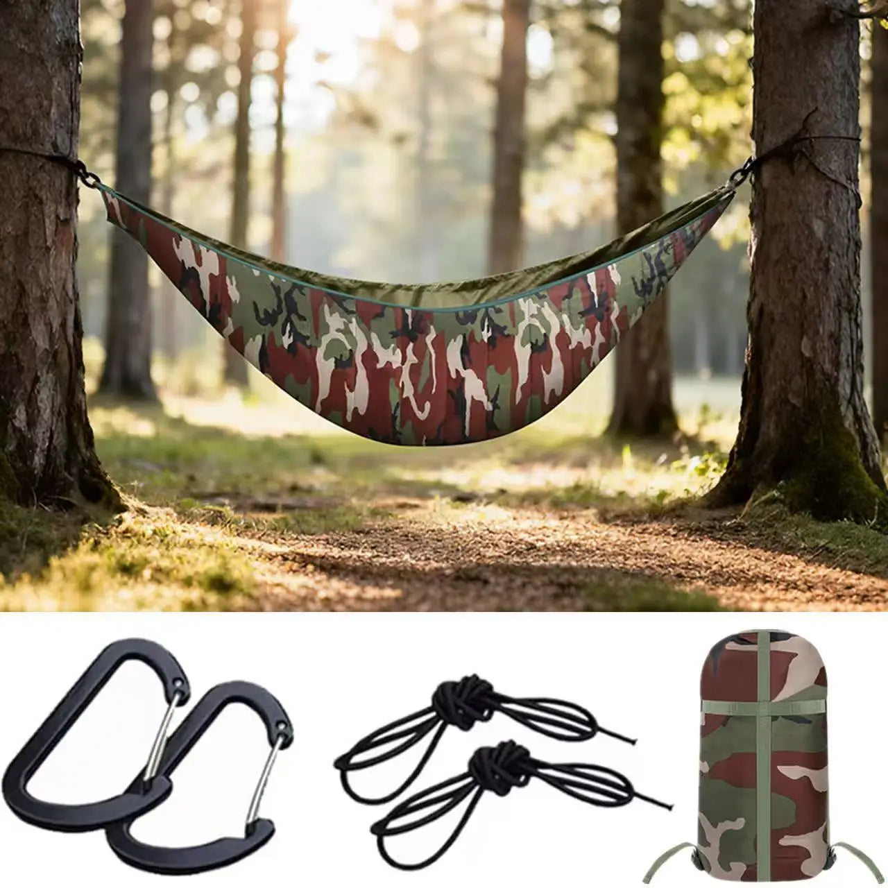 Ultralight Outdoor Hammock Underquilt All Season Full Size Warm Hammock Sleeping Bag Hiking and Backpacking Outdoor Supplies