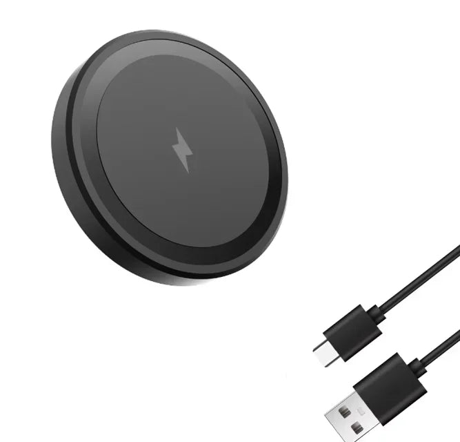 Mini Magnetic Wireless Charger Strong Magnet for iPhone 18 17 16 15 14 13 Slim Portable 15W Fast Charging Cargador inalámbrico