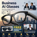 2026 AI Smart Glasses with 1300W Pixel Camera Live Streaming 130+Language Translation ChatGPT 32GB Music Call Glasses Men Women