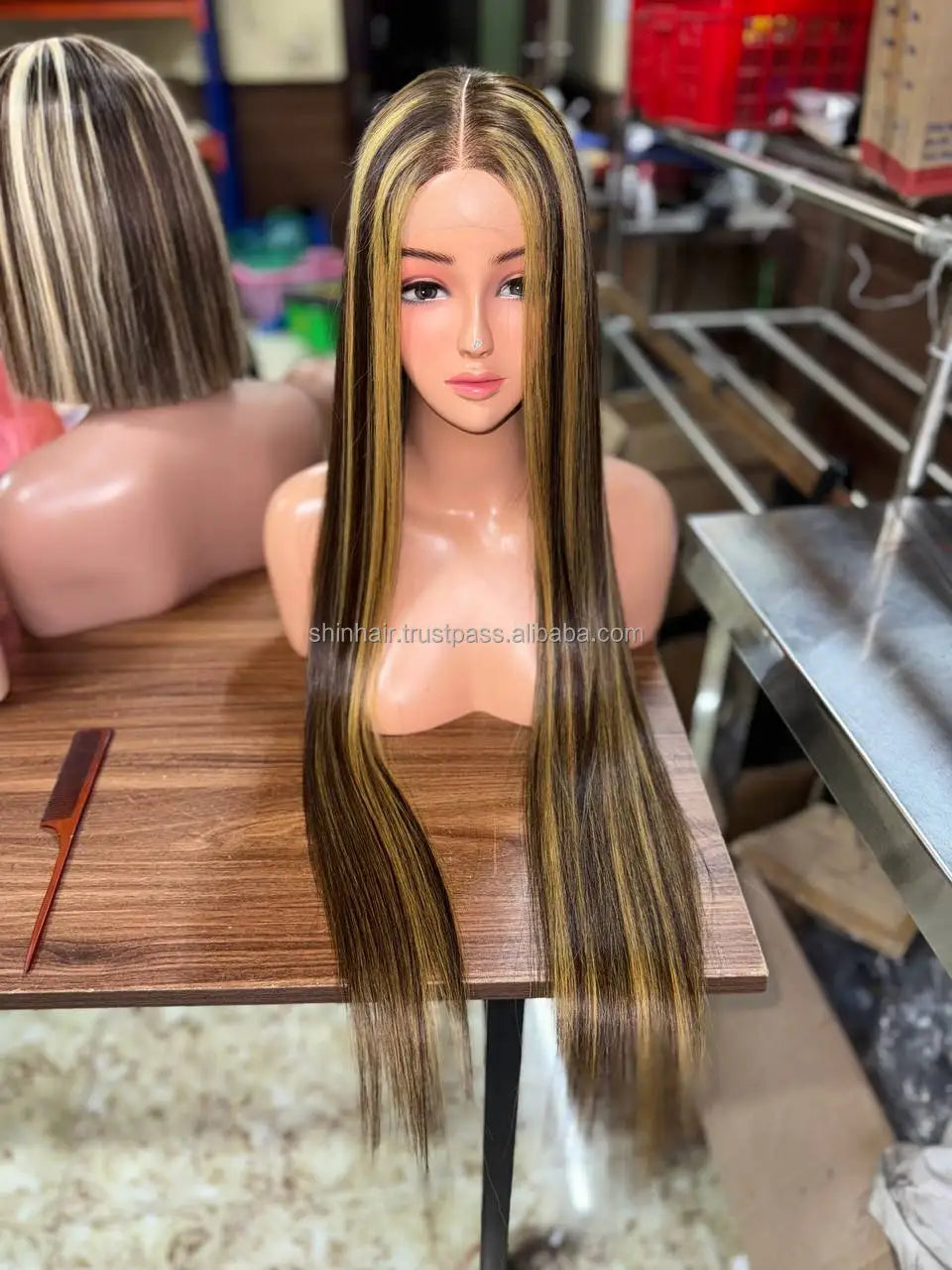 Wholesale Price Various Colors Human Hair Wigs Full Lengths 100% Raw Vietnamese Hair Extensions Lace Front Wigs