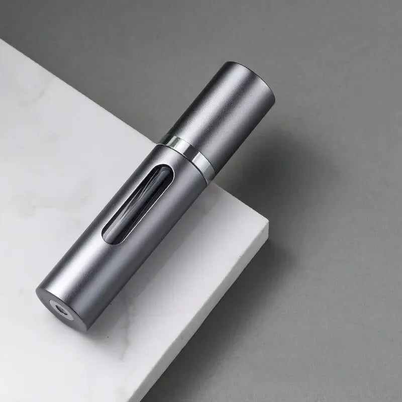 5ml Portable Refillable Perfume Bottle with Spray Scent Pump Mini Travel Cosmetic Container Atomizer