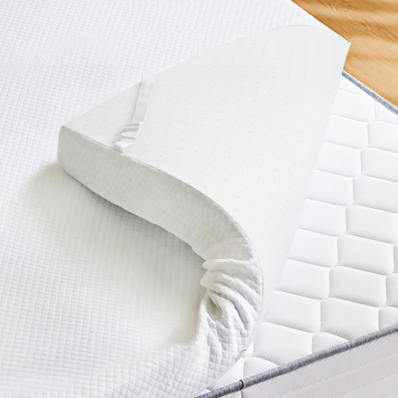 JHK 4 Inch Gel Memory Foam Mattress Topper with Removable Cover Full Size Cooling Mattress Soft and Breathable Bed Topper