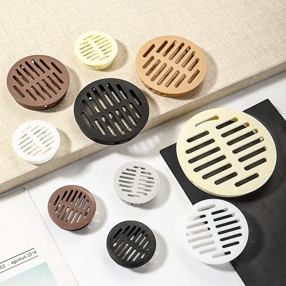 Heat Dissipation Rectangular Breathable Mesh Plastic Multiple Sizes Cabinet Wardrobe Air Vent Ventilation Grille Wardrobes
