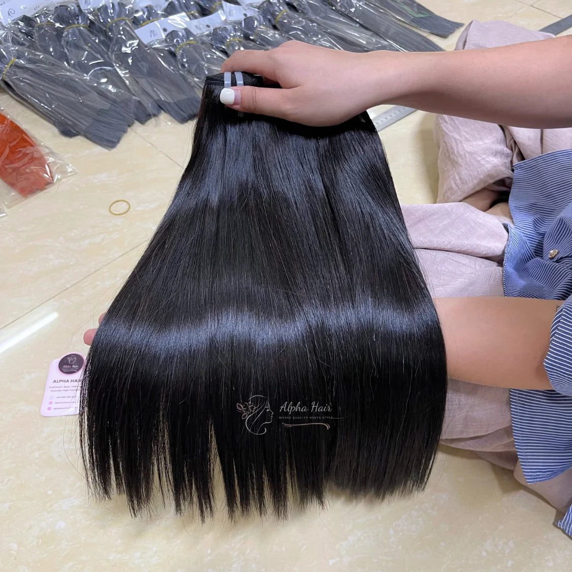 Best Rated Natural Color Bone Straight Silky Human Hair Wigs Premium Quality Human Hair Extensions Manufacturer Supplier