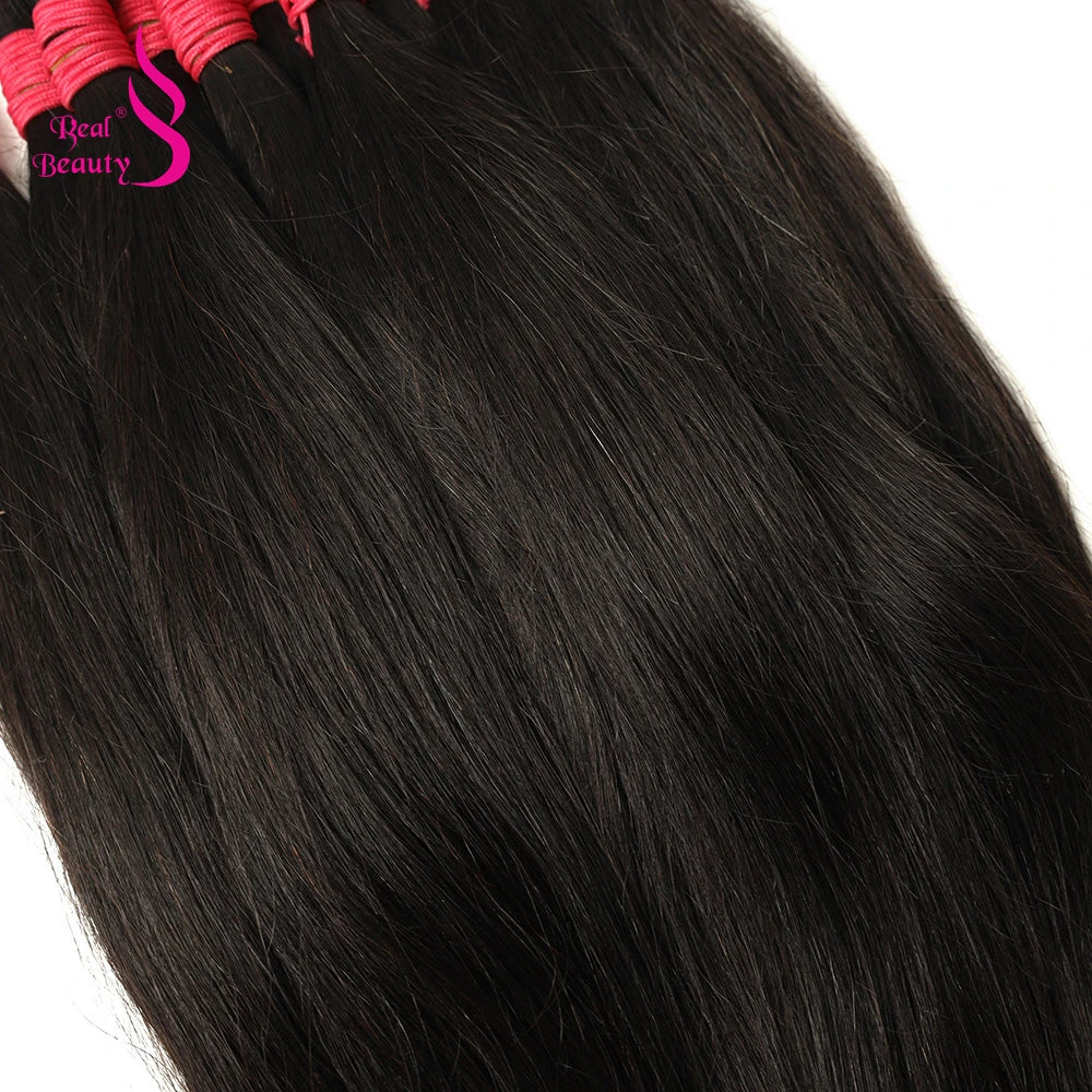 Human Braiding Hair No Weft Bulk Hair Bundles 100% Vietnam Virgin Human Hair 50g 100g Natural Straight Black Brown 45-70cm