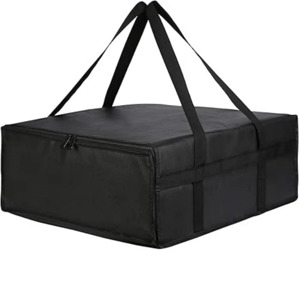 1pc Reusable Food Develivey Bag Lightweight Fresh Keeping Pizza Carrier Bag Hot Cold Fully Insulated Food Storage Case