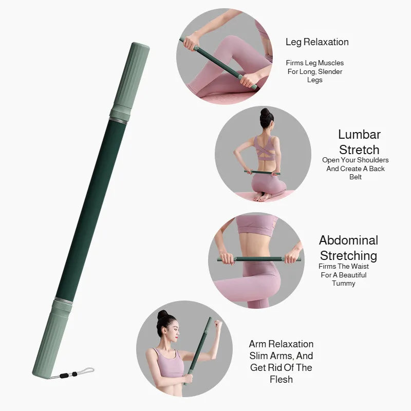 Extra Long Yoga Massage Stick Fitness Muscle Relax Tool for Back And Leg Stretching Recovery Body Care Equipment