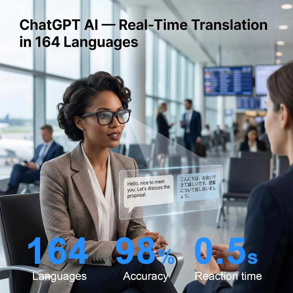 2026 AI Smart Glasses Touch Color-change  Electrochromic Lens AI Translation ChatGPT BT Call Dual-mic Music Audio Sunglasses Men